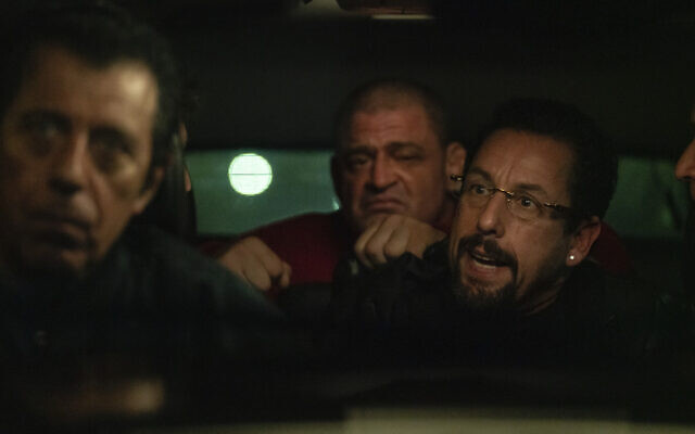 Some critics thought Adam Sandler would at least be a contender for best actor for his performance in "Uncut Gems." (Courtesy of A24, via JTA) Some critics thought Adam Sandler would at least be a contender for best actor for his performance in "Uncut Gems." (Courtesy of A24, via JTA)