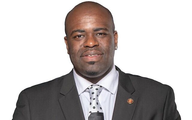 Black Lives Matter Brooklyn President Anthony Beckford (Facebook via JTA) Black Lives Matter Brooklyn President Anthony Beckford (Facebook via JTA)