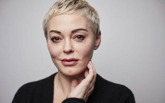 Rose McGowan poses for a portrait in New York on January 3, 2020. (Matt Licari/Invision/AP)