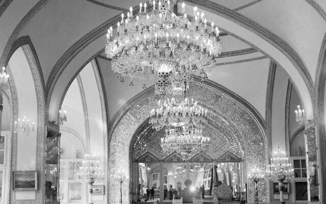 This Oct. 27, 1960 file photo, shows a partial view of the Throne Hall of the Royal Golestan Palace, in Tehran, Iran. Iran's ancient and rich cultural landscape has become a potential US military target as Washington and Tehran lob threats and take high-stakes steps toward a possible open conflict. (AP Photo/Jim Pringle, File) This Oct. 27, 1960 file photo, shows a partial view of the Throne Hall of the Royal Golestan Palace, in Tehran, Iran. Iran's ancient and rich cultural landscape has become a potential US military target as Washington and Tehran lob threats and take high-stakes steps toward a possible open conflict. (AP Photo/Jim Pringle, File)
