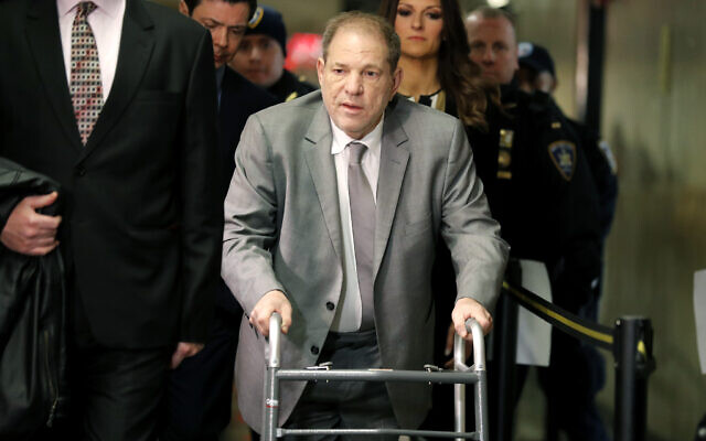 Harvey Weinstein arrives at court for the start of jury selection in his sexual assault trial January 7, 2020, in New York. (AP Photo/Seth Wenig) Harvey Weinstein arrives at court for the start of jury selection in his sexual assault trial January 7, 2020, in New York. (AP Photo/Seth Wenig)