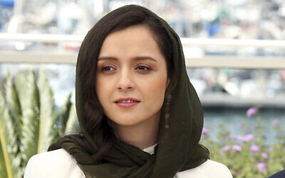 Iranian actress Taraneh Alidoosti during a photo call for the film "Forushande (The Salesman) at the 69th international film festival, Cannes, southern France, May 21, 2016.  (Joel Ryan/AP)