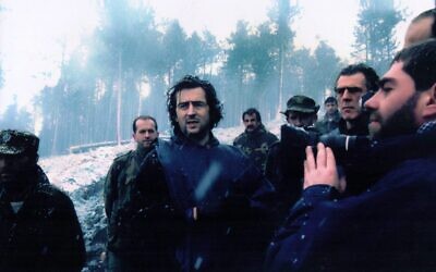Bernard-Heni Levy in his 1994 film 'Bosna!' (Courtesy Cohen Media Group)