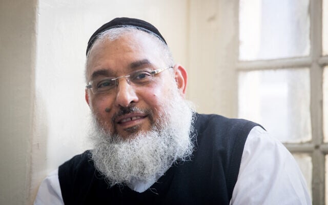Aharon Ramati arrives for a court hearing at the Jerusalem Magistrate's Court on January 13, 2020. (Yonatan Sindel/Flash90) Aharon Ramati arrives for a court hearing at the Jerusalem Magistrate's Court on January 13, 2020. (Yonatan Sindel/Flash90)