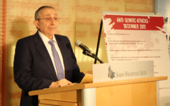 Rabbi Marvin Hier, speaking for the Simon Wiesenthal Center. (courtesy)