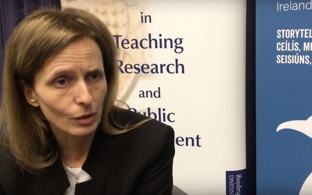 Orla Guerin (Screen capture: YouTube) Orla Guerin (Screen capture: YouTube)