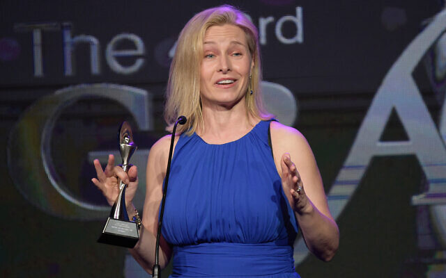 Mary Louise Kelly accepts a journalism award for her work with NPR, May 22, 2018, in Beverly Hills, Calif. (Richard Shotwell/Invision/AP) Mary Louise Kelly accepts a journalism award for her work with NPR, May 22, 2018, in Beverly Hills, Calif. (Richard Shotwell/Invision/AP)