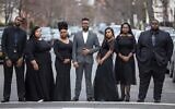 The members of the Reginald Golden Singers, who will be in Israel for the First Gospel Festival in February 2020. (Courtesy Reginald Golden Singers)