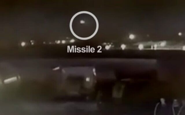 Footage shows Iranian forces launching two missiles at Ukrainian airliner (YouTube screenshot) Footage shows Iranian forces launching two missiles at Ukrainian airliner (YouTube screenshot)