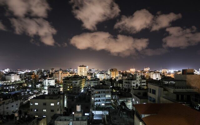 A picture taken on February 24, 2020, shows a general view of Gaza city. (Mahmud Hams/AFP) A picture taken on February 24, 2020, shows a general view of Gaza city. (Mahmud Hams/AFP)