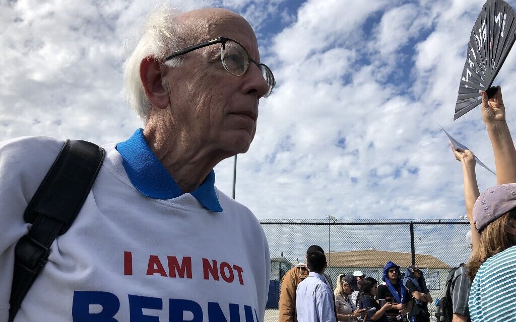 Mens I Am Not Bernie Sanders T-Shirt Mens I Am Not Bernie Sanders T-Shirt