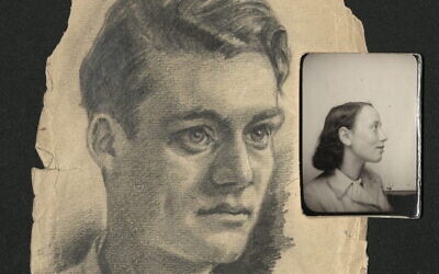 Young man in an internment camp (US Holocaust Memorial Museum, Gift of David Spegal)