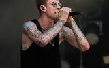 Rapper Machine Gun Kelly will perform in Israel in July 2020 (Courtesy Stefan Brending/CPB project Festival Summer)