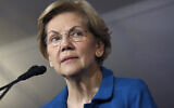 Democratic presidential candidate Sen. Elizabeth Warren, D-Mass., speaks to supporters at a primary election night rally, Feb. 11, 2020, in Manchester, N.H. (AP Photo/Elise Amendola)