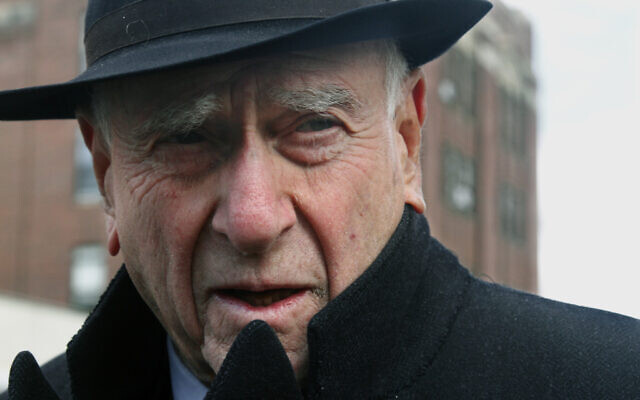 Federal Judge Jack Weinstein speaks with reporters after visiting the Louis Armstrong housing projects in Bedford-Stuyvesant section of Brooklyn, New York, March 4, 2011. (AP Photo/Bebeto Matthews, File) Federal Judge Jack Weinstein speaks with reporters after visiting the Louis Armstrong housing projects in Bedford-Stuyvesant section of Brooklyn, New York, March 4, 2011. (AP Photo/Bebeto Matthews, File)