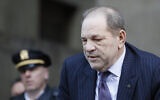 Harvey Weinstein leaves a Manhattan courthouse during his rape trial, February 19, 2020, in New York. (AP Photo/John Minchillo)