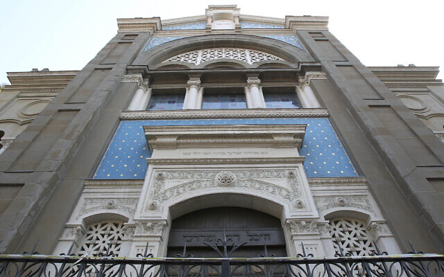 A view of the Milan Central Synagogue,, Italy, March 15, 2012 (Antonio Calanni/AP) A view of the Milan Central Synagogue,, Italy, March 15, 2012 (Antonio Calanni/AP)