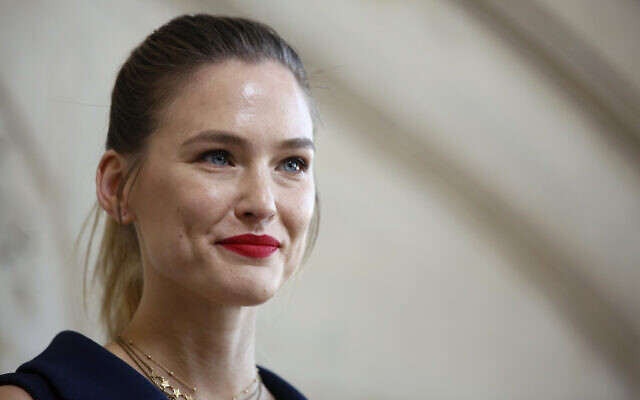 Model Bar Refaeli poses for photographers upon arrival at the Dior ready to wear Fall-Winter 2019-2020 collection, that was presented in Paris, February 26, 2019. (Thibault Camus/AP) Model Bar Refaeli poses for photographers upon arrival at the Dior ready to wear Fall-Winter 2019-2020 collection, that was presented in Paris, February 26, 2019. (Thibault Camus/AP)