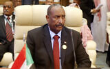 In this May 30, 2019 file photo, Abdel Fattah al-Burhan, the head of Sudan's ruling military council, attends an emergency summit of Gulf Arab leaders in Mecca, Saudi Arabia. (AP Photo/Amr Nabil, File)