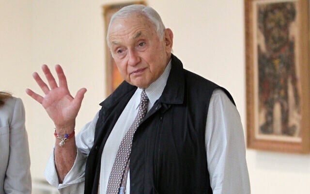 This September 19, 2014 file photo shows chairman and CEO of Victoria’s Secret parent L Brands Les Wexner touring an exhibit at the Wexner Center for the Arts in Columbus, Ohio (AP Photo/Jay LaPrete, File) This September 19, 2014 file photo shows chairman and CEO of Victoria’s Secret parent L Brands Les Wexner touring an exhibit at the Wexner Center for the Arts in Columbus, Ohio (AP Photo/Jay LaPrete, File)