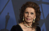 Sophia Loren arrives at the Governors Awards on Oct. 27, 2019, at the Dolby Ballroom in Los Angeles. (Jordan Strauss/Invision/AP)