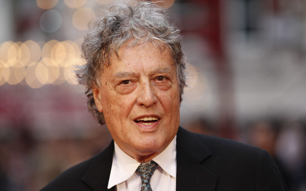 Czech-born British playwright Tom Stoppard in an undated photo. (AP Photo/Sang Tan, File)