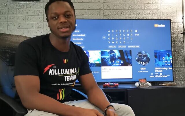 French rapper Killuminaty. (Screen capture/YouTube)