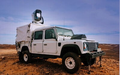 The Drone Dome air defense system mounted on a vehicle. (Rafael – Advanced Defense Systems)