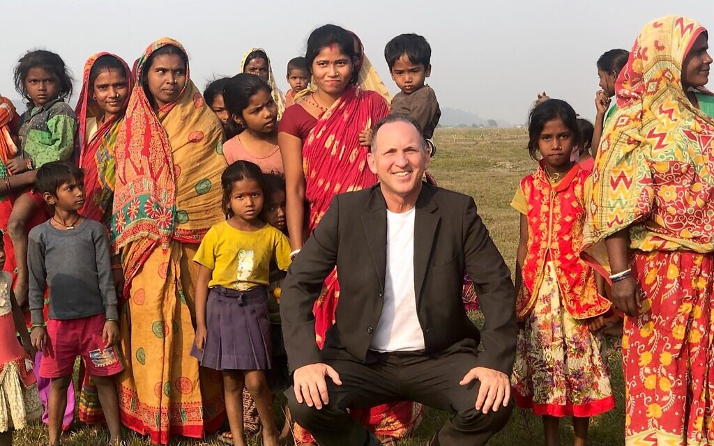 Gil Haskel, head of MASHAV, Israel's Agency for International Development Cooperation, in Nepal. (MASHAV) Gil Haskel, head of MASHAV, Israel's Agency for International Development Cooperation, in Nepal. (MASHAV)
