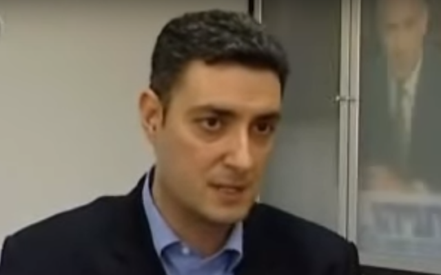 Israel Bachar. (Screen capture: YouTube)