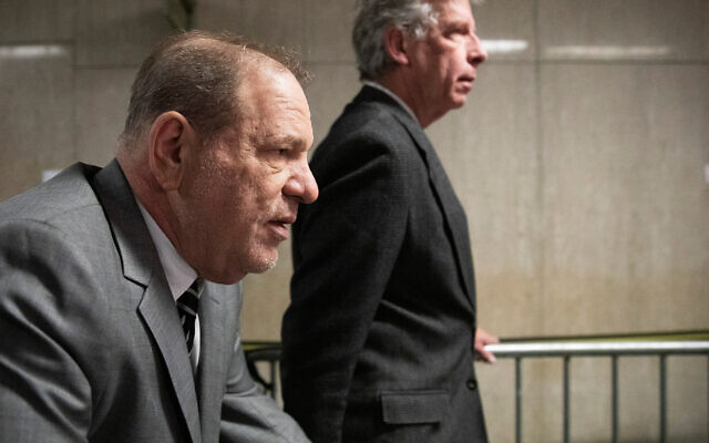 Harvey Weinstein arrives at court for his trial on charges of rape and sexual assault, January 31, 2020, in New York. (AP Photo/Mark Lennihan) Harvey Weinstein arrives at court for his trial on charges of rape and sexual assault, January 31, 2020, in New York. (AP Photo/Mark Lennihan)