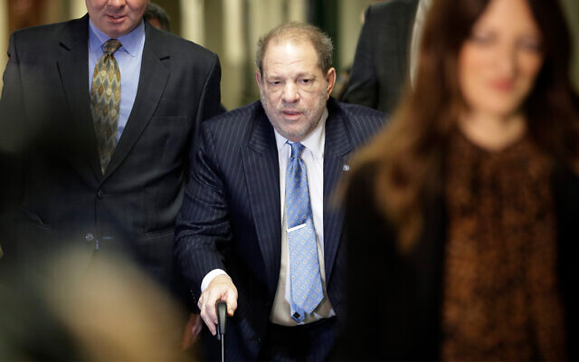 Harvey Weinstein arrives at a Manhattan courthouse for his rape trial in New York, Feb. 6, 2020. (AP Photo/Seth Wenig) Harvey Weinstein arrives at a Manhattan courthouse for his rape trial in New York, Feb. 6, 2020. (AP Photo/Seth Wenig)