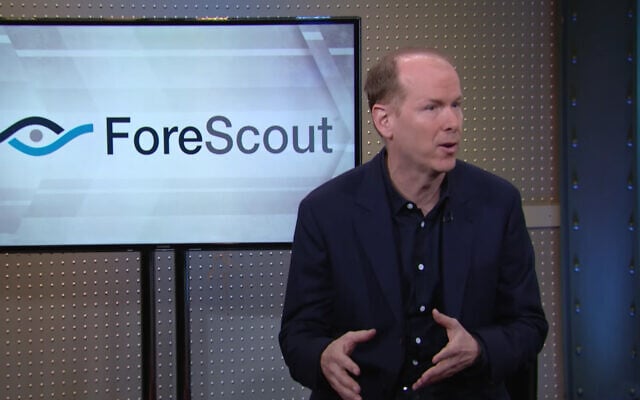 ForeScout CEO Michael DeCesare during an interview with CNBC. (YouTube screenshot) ForeScout CEO Michael DeCesare during an interview with CNBC. (YouTube screenshot)