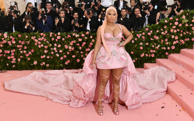 Nicki Minaj attends The Metropolitan Museum of Art's Costume Institute benefit gala, May 6, 2019, in New York. (Photo by Charles Sykes/Invision/AP)