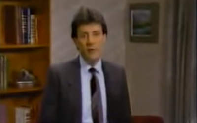 Sy Sperling, Hair Club for Men president, in a commercial (Screen grab/YouTube)