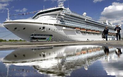 Illustrative: The Grand Princess cruise ship in St Petersburg port, 24 May 2004. (INTERPRESS/AFP)