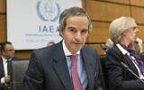 Rafael Grossi, director general of the International Atomic Energy Agency, prepares for the opening of the IAEA  Board Meeting at the agency's headquarters in Vienna, Austria on March 9 , 2019. (Joe Klamar/AFP)