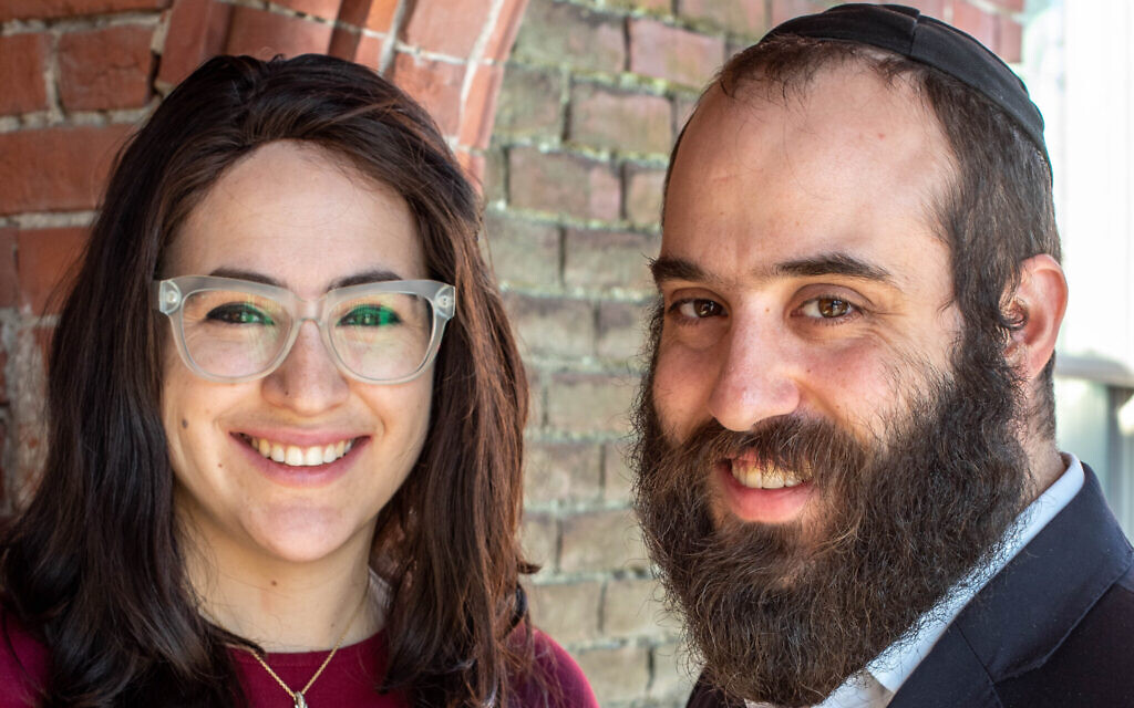 Draizy Junik and her husband, Rabbi Eliyahu Junik, are starting Vermont’s first Jewish day school. (Ascent Photography/ via JTA)