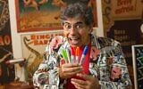 Daniel Azulay, an influential Brazilian children's entertainer and educator. (Daniel Azulay Facebook via JTA)