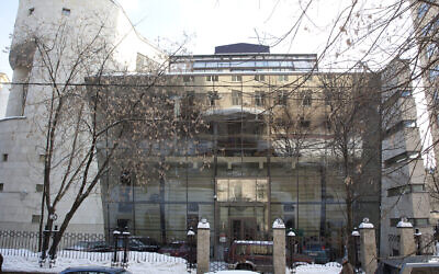 The Bolshaya Bronnaya Synagogue in Moscow. (Wikimedia Commons/Sergeiy Estrin)
