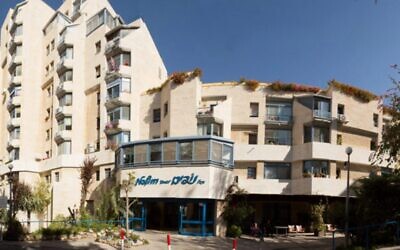 Jerusalem's Nofim Tower sheltered living facility. (Courtesy)