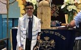 Illustrative: Milan resident Ruben Golran had to curtail his bar mitzvah celebration because of the coronavirus. (Courtesy of the Golran family via JTA)