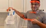Some of the anti-coronavirus products available via the Tikkun Olam Movement. (Courtesy TOM - Tikkun Olam Makers)