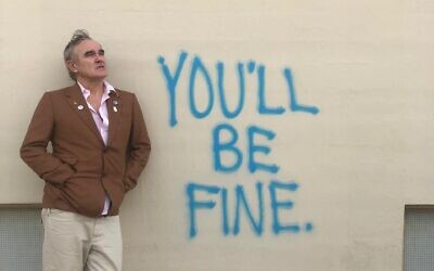 English artist Morrissey (Courtesy Donniie Knutson)