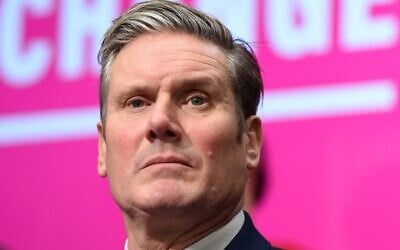 In this file photo taken on November 21, 2019 Britain's Labour Party shadow Secretary of State for Exiting the EU Keir Starmer attends the launch of the Labour party election manifesto in Birmingham, northwest England (Oli SCARFF / AFP)