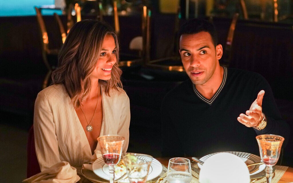 Nathalie Kelley and VIctor Rasuk in 'The Baker and the Beauty.' (ABC/Jeff Daly)