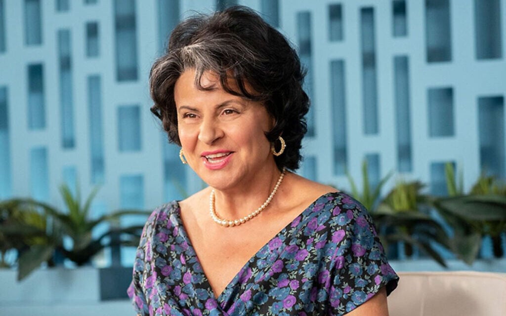Tracey Ullman portrays Betty Friedan in the FX series 'Mrs. America.' (Amazon Prime/ via JTA)