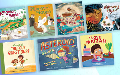 These are some of the new children's books for Passover this year. (Photos courtesy of their publishers/ via JTA)