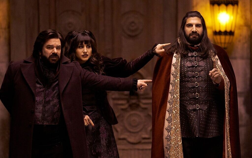 A scene from FX's 'What We Do in the Shadows' (Courtesy of FX. via JTA) A scene from FX's 'What We Do in the Shadows' (Courtesy of FX. via JTA)