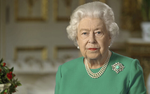 In this image taken from video and made available by Buckingham Palace, Britain's Queen Elizabeth II addresses the nation and the Commonwealth from Windsor Castle, Windsor, England, Sunday April 5, 2020. Queen Elizabeth II made a rare address, calling on Britons to rise to the challenge of the coronavirus pandemic, to exercise self-discipline in “an increasingly challenging time”. (Buckingham Palace via AP) In this image taken from video and made available by Buckingham Palace, Britain's Queen Elizabeth II addresses the nation and the Commonwealth from Windsor Castle, Windsor, England, Sunday April 5, 2020. Queen Elizabeth II made a rare address, calling on Britons to rise to the challenge of the coronavirus pandemic, to exercise self-discipline in “an increasingly challenging time”. (Buckingham Palace via AP)